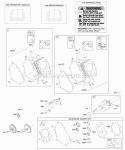 Part Location Diagram of 692576 Briggs and Stratton Retainer-Gov Shaft